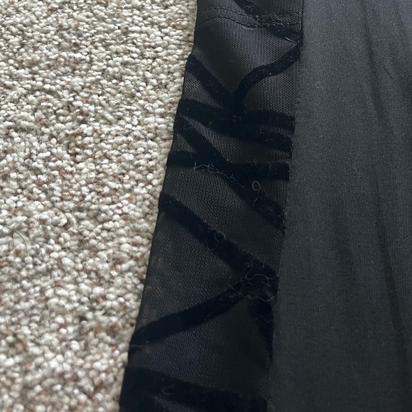 Shein Black Patterned Leggings - Picture 3 of 4